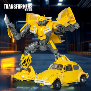 变形金刚（TRANSFORMERS）儿童男孩玩具车模型工作室系列加强级电影6大黄蜂G0564