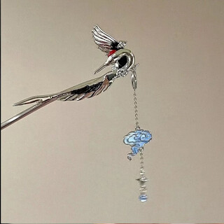 Yinyu national style tassel 3-piece set yunzhonghe hairpin modern daily wear ancient style hairpin hairpin fashion accessories yunzhonghe three-piece set