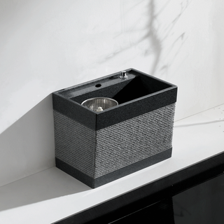 Guanshihui marble mop pool outdoor mop basin granite mop pool balcony outdoor courtyard mop pool customized model b dual drive (standard package does not come with faucet)