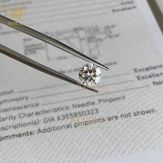 Royalpick diamond d color 1.01 carat round loose diamond vvs2 3ex can be set. request for engagement diamond ring, wedding ring, girlfriend and wife 1.01ct diamond