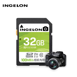 FLYSHU高速相机闪存卡 摄像机录像机内存卡专用老式老款相机内存储卡ccd数码微单单反照相机SD储存cd大卡 32G 鹰格龙相机SD卡【单卡】