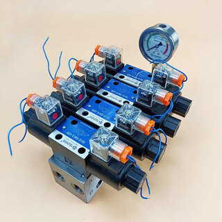 Dsg-02-3c60 series solenoid valve hydraulic cylinder two-way control electronic valve 12v24v220v reversing ling 12v two-way four-way solenoid valve