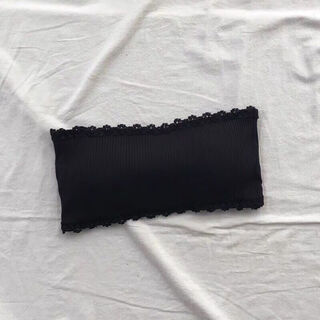 Hunter invisible underwear women's strapless beautiful back bra no wires sexy anti-exposed breast wrapped top black single piece one size 80-120jin jin is equal to 0.5 kg