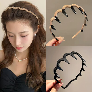 Chimera (chimera) 2 pieces non-slip bangs broken hair headband high skull headband hairpin hair accessories headdress girl birthday gift