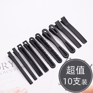 Zhuo keke broken hair clip headband hair clip women's back of the head side clip forehead bangs clip one-word clip duckbill clip top