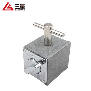 Three-quantity precision v-shaped magnetic watch base, strong switch-type magnet magnetic watch base, strong magnetic magnet base jd168 strong magnetic magnetic base 6t