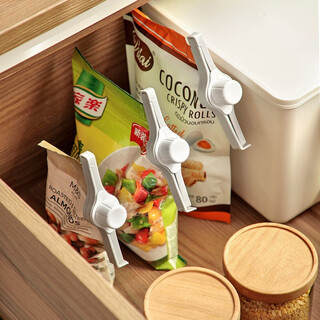 Youhan shemu zhi muzhi mu zhi clip sealing clip seasoning bag sealing clip moisture-proof sealer snack milk powder dispensing nozzle product clip-8 pieces