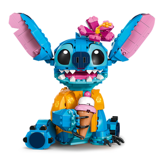 95% new lego building blocks disney 43249 stitch 9-year-old + girl children's toy birthday gift new