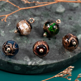 Zoci chinese-style glazed cheongsam buttons, high-end national style imitation jade buttons, retro clothes buckles, exquisite fashion decoration, red ash glazed beads, crystal glazed material, 10 pcs