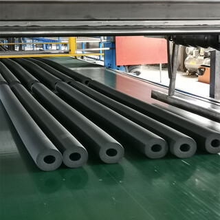 Insulation pipe rubber plastic insulation pipe shell water pipe antifreeze insulation sleeve air conditioning insulation pipe sleeve xinhao insulation cotton dn50 1 meter