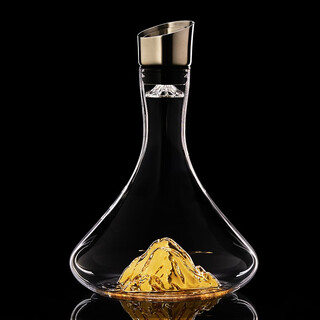 Vinos creative red wine decanter household wine divider crystal glass fast filter decanter 1800ml jinshan decanter