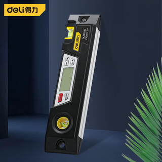 Sailoto digital display level ruler high precision slope strong magnetic balance meter aluminum alloy professional angle meter torpedo type digital display level ruler 230mm