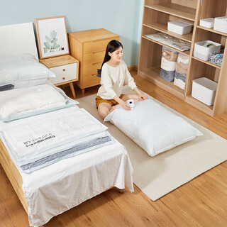 Home katei story japanese vacuum compression bag quilt storage bag finishing bag quilt clothing down clothing clothes vacuum bag small size 70*50cm 2-piece set