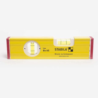 Stabila 20cm german aluminum level manual measurement for home decoration yellow pack of 1