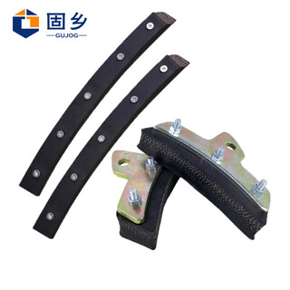 Guxiang thickened electrician's foot buckle leather, non-slip leather iron electrician's foot buckle leather, t-shaped foot buckle leather pad, cement pole movable climbing pole foot buckle accessories with steel structure, rubber foot buckle leather accessories, a pair of front foot buckle leather + a pair of rear anti-slip nails in stock