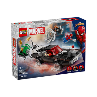 【9成新】乐高（LEGO）积木超级英雄76309 蜘蛛侠战毒液肌肉车男孩女孩儿童玩具生日礼物