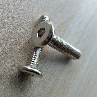 DUTRIEUX猫爬架玩具配件DIY剑麻猫抓立柱自制材料猫屋替换麻绳柱子用品 M8螺帽螺丝（一个装