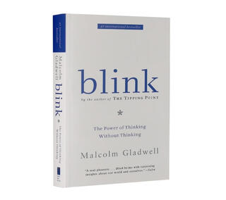 Pre-sale english original blink in the blink of an eye / in two seconds of decision malcolm gladwell