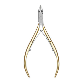 Miss honey manicure dead skin scissors professional exfoliation cuticles and barbs advanced repair scissors pliers stainless steel nail care tools d-501 gold 1 piece