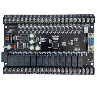 Plc industrial control board domestically produced compatible plcf x1n fx2n-30mr32mr board programmable controller puling 6mr bare board (with ad)