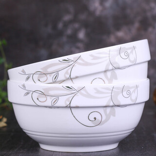 Pick up cat sauerkraut fish basin soup bowl ceramic household number thickened eating bowl instant noodle bowl sauerkraut fish basin can be micro jinzhi 2 6-inch soup bowls