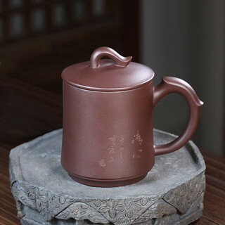 Hidden pot world government subsidy large capacity yixing purple clay cup handmade men's tea cup tea set office cup
