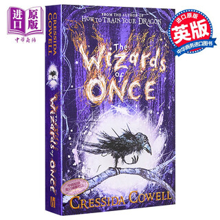 预售 魔镜奇谭1 英文原版 The Wizards of Once Cressida Cowell