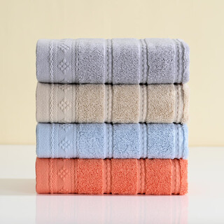 Ctdma pure cotton towel face towel for all seasons, adult men and women, absorbent and non-shedding face towel, holiday gift towel, absorbent and soft, 4 pack