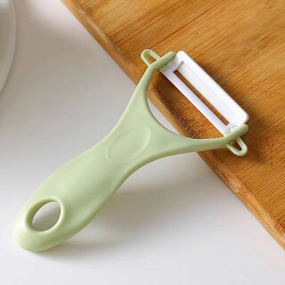 小天籁（XIAO TIAN LAI）陶瓷刀水果刀折叠家用削皮刀套装便携家用宝宝儿童辅食刮皮刀 陶瓷瓜刨