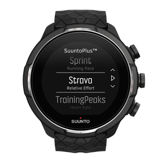 Suunto suunto 9 baro outdoor professional sports smart watch titanium alloy waterproof color screen touch gps titanium/black titanium alloy