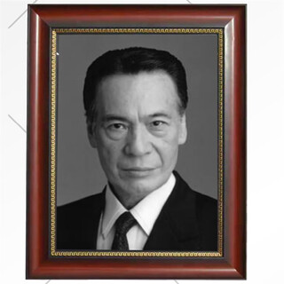 Yanlinju portrait production, photo processing, mourning hall photos, birthday photos, customized funeral photo frames for the elderly, memorial offerings, wall hangings, a01 without paper, 16-inch photo frame + large 12-inch photo + plexiglass