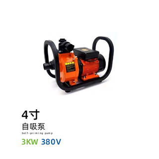 竑捷 自吸泵 自吸式大流量抽油泵 大功率输送卸油泵 3KW-4寸口-380V（1台）