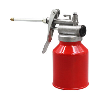 Bianyou imitation|small industrial oil nozzle 250ml iron oil pot (red) 1 year warranty 20 days delivery