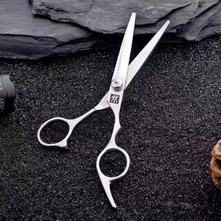 Zwilling (zwilling) household hairdressing scissors are sharp and durable, flat-cut tooth scissors, thinning scissors for hair cutting, durable and non-stuck, flat-cut hairdressing scissors