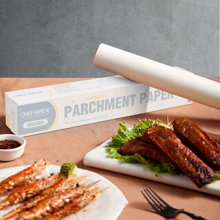 Xuechu 30m silicone paper cake roll bread biscuit cookie egg yolk pastry pad paper food grease paper barbecue oil absorbing paper