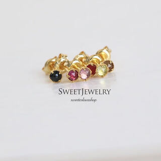 Yan's natural colored treasure semi-precious stone earrings purple teeth black olive amethyst sterling silver gold plated single for sale with multiple ear piercing benefits single (black agate)