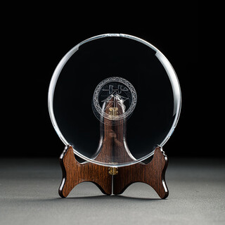 Xiyi life tea cake holder transparent pu'er display rack sauce holder dust-proof plastic pu'er tea box white tea tea cake stand imitation chicken wing rack + transparent box 357g