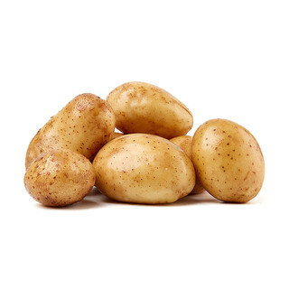 For one person, new yellow potatoes 500g