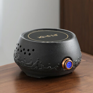 Electric pottery stove tea maker household small mini electric tea stove iron kettle pottery pot glass tea stove 3 ceramics - black pottery haiwuya electric pottery stove 1000w