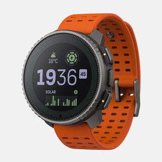 Suunto vertical titanium alloy outdoor adventure solar watch gps heart rate blood oxygen running smart sports watch canyon/canyon orange titanium alloy