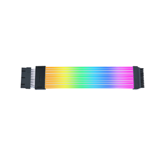 Lianli lianli strimer yicai neon color line fourth generation wireless version motherboard 24-pin includes transmitter power extension cable rgb cable