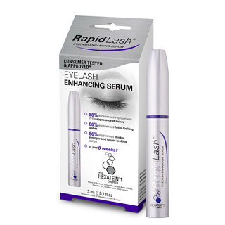 La solución nutritiva para el crecimiento de pestañas importada rapidlash de los estados unidos nutre la esencia de peinado de hombres y mujeres, máscara rizada espesa, solución nutritiva especial para pestañas