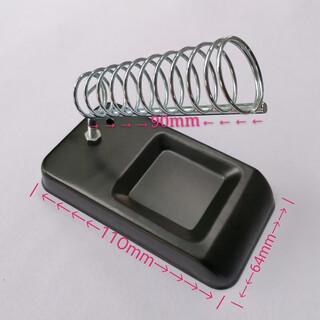 Wuyang yilang electric luo iron stand, soldering iron stand, welding stand, external thermal soldering iron stand, welding pen stand, welding stand seat, metal stand, electric soldering iron stand (excluding sponge block)