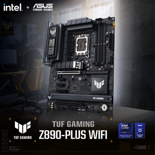 Asus tuf gaming z890-plus wifi motherboard supports cpu 285k/265k/265kf (intel z890/lga 1851)
