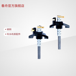 Chunzhou original accessories carbon brushes 2 pieces/pair for single motor dual motor chunzhou water blower multi-model universal white