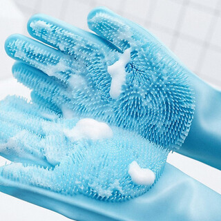 Pampering cat bathtub anti-run foldable bathtub dog golden retriever teddy bathtub artifact bathtub pet supplies silicone massage bathing gloves