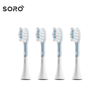 Soro electric toothbrush original cushioning toothbrush heads 4 pieces cushioning cleaning type