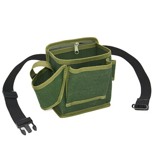 Yichen customized electric drill tool belt bag thickened canvas tool bag installation and repair ceiling electrician small bag woodworking nails electric drill tool belt bag nail bag-12