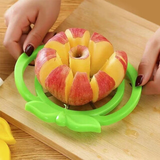 Guan yue cut watermelon artifact slicer stainless steel fruit divider cantaloupe watermelon special knife apple slicer - inner diameter 10 cm 1 piece