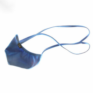 Adult meishi gebeis new men's thong thin nylon stretch sexy men's thong men's style m black